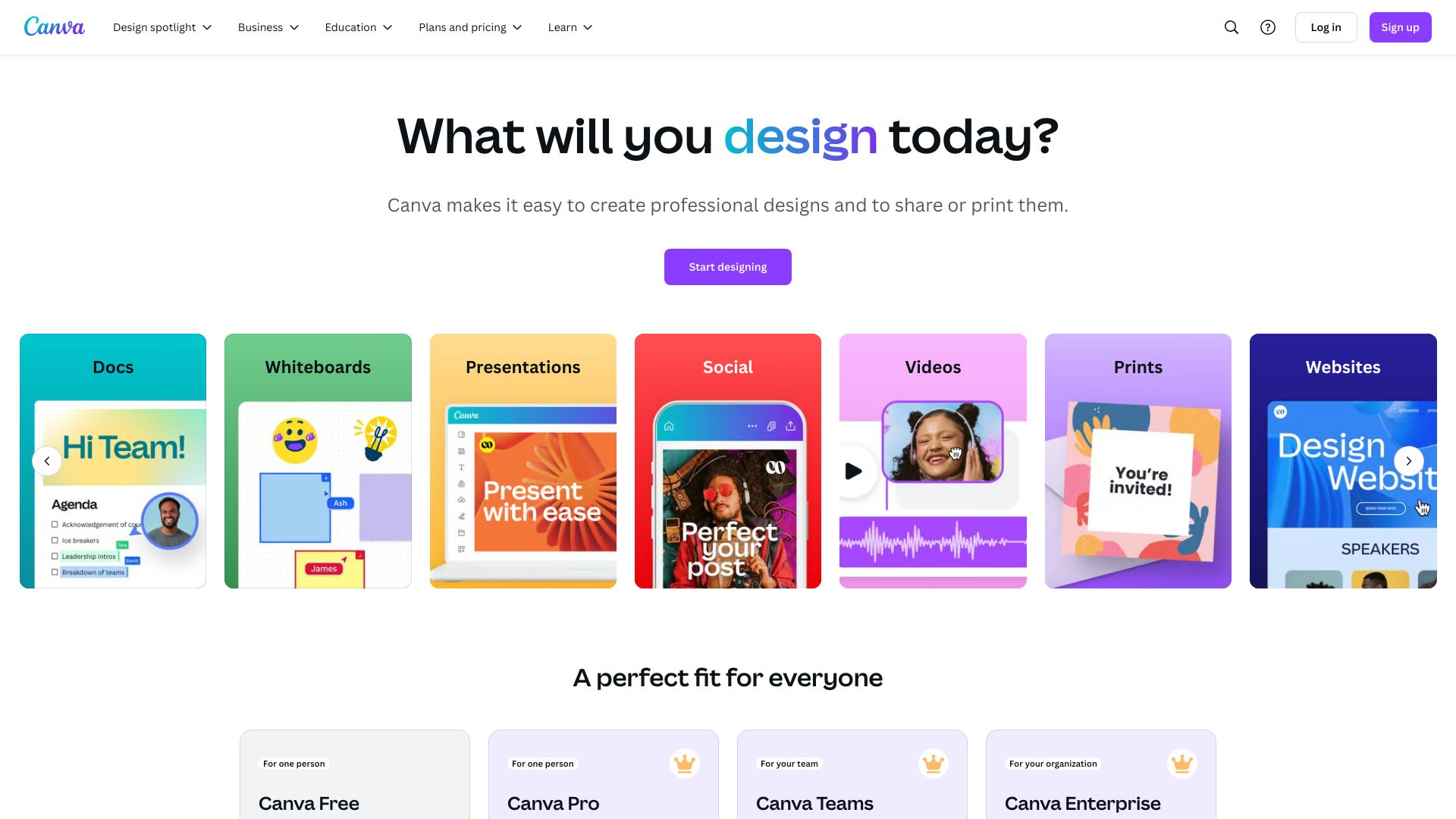 Canva screenshot