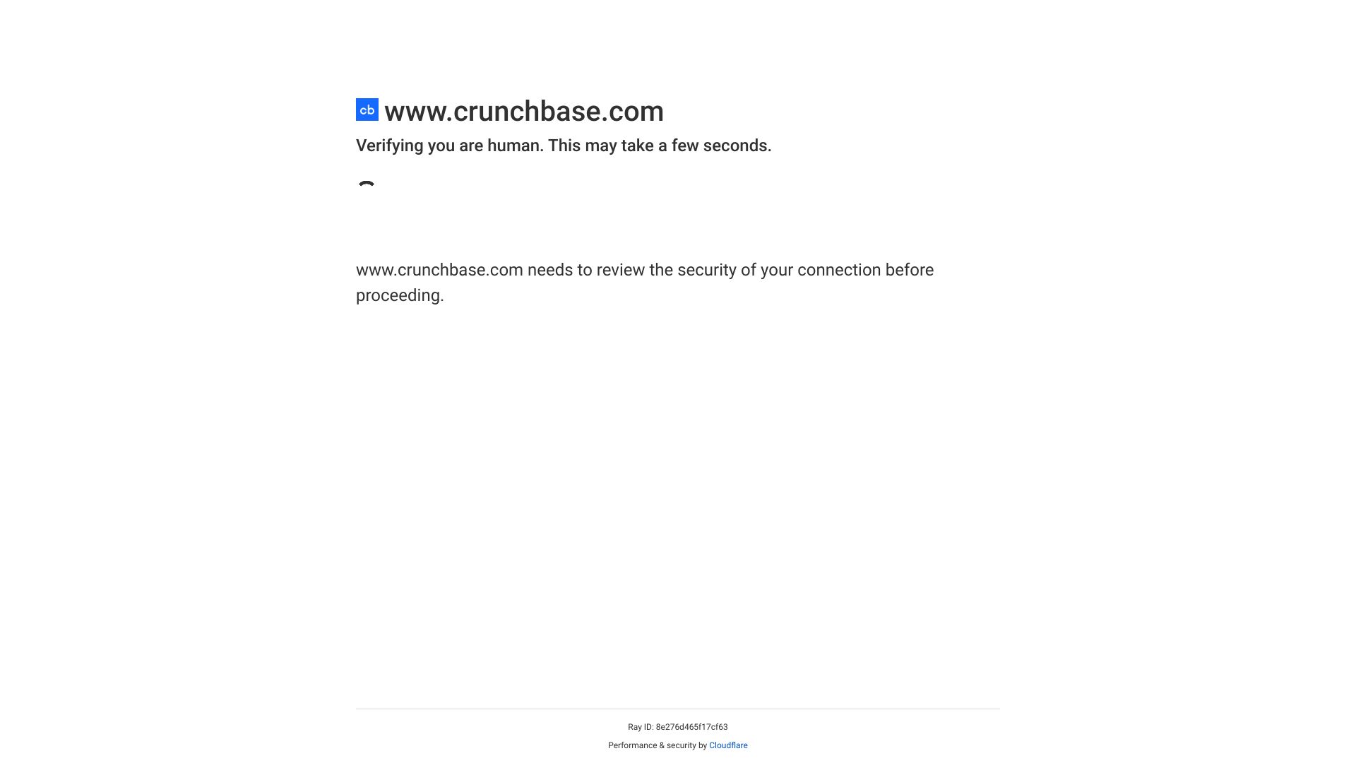 Crunchbase screenshot
