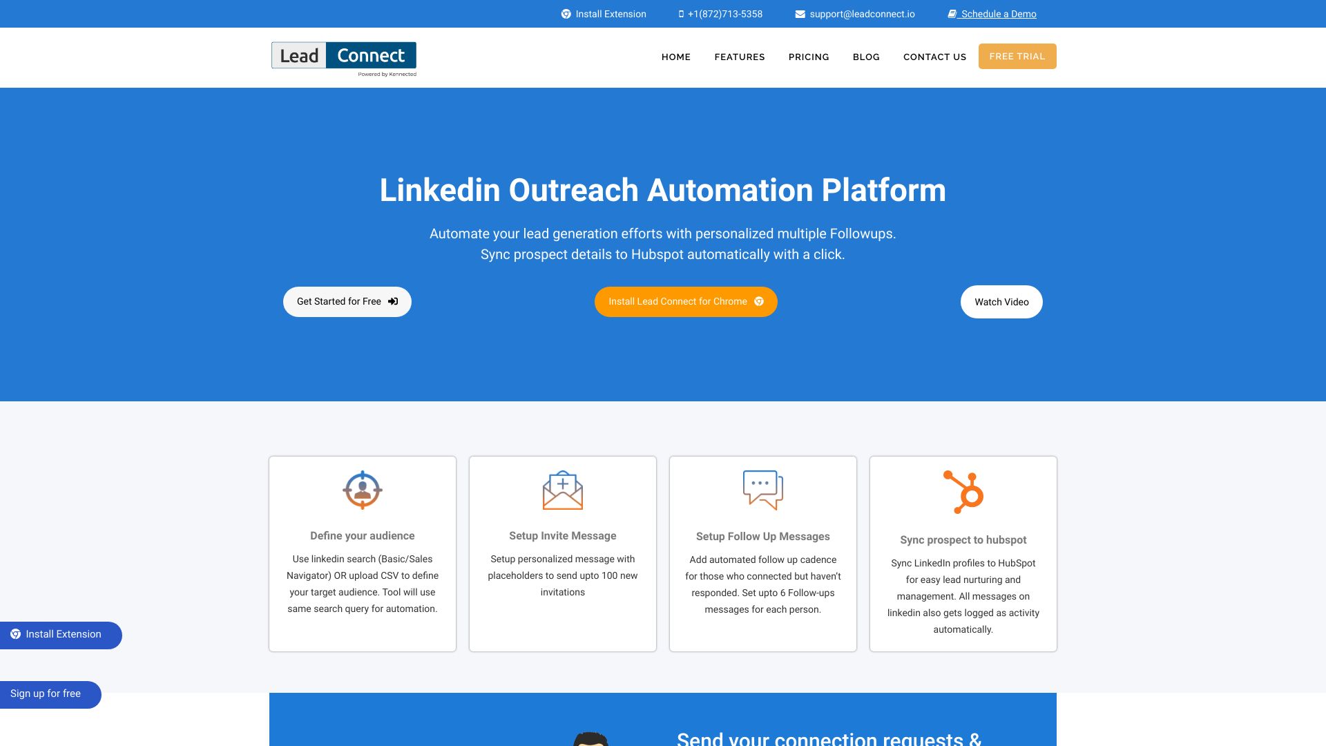 LeadConnect screenshot
