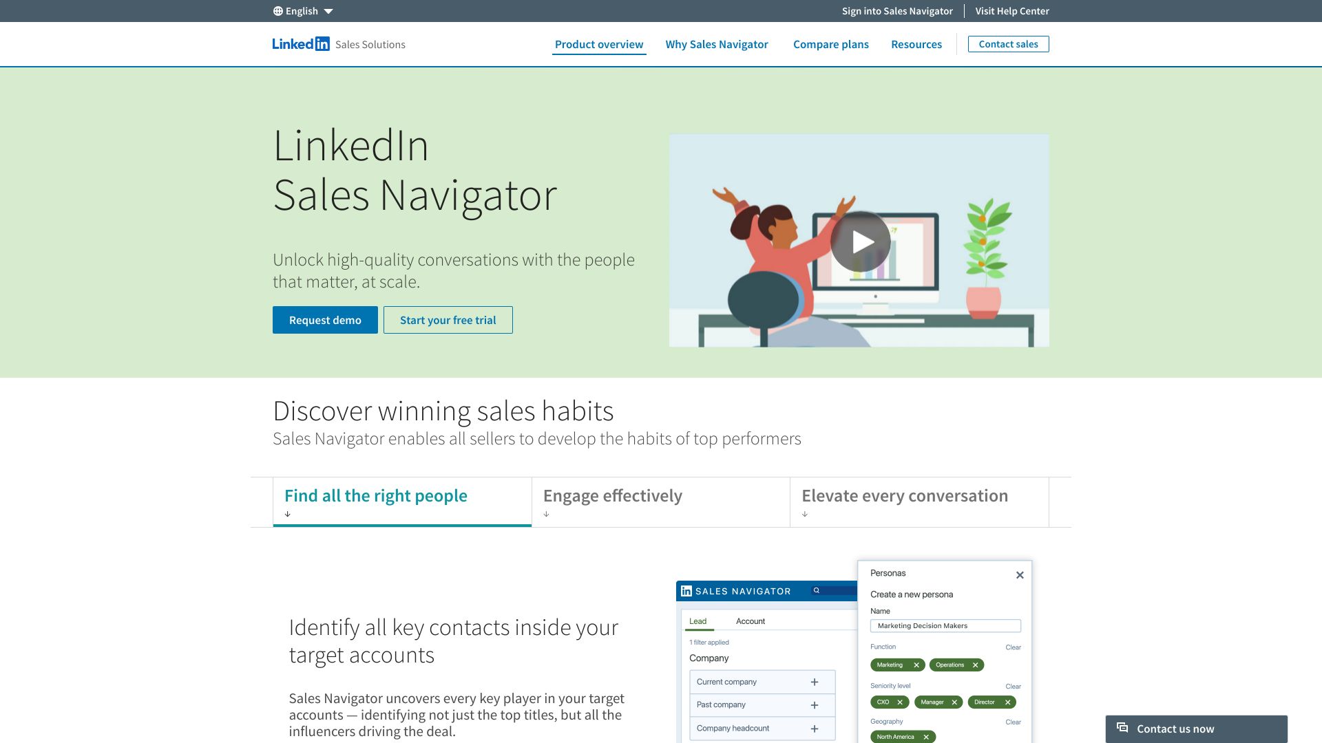 LinkedIn Sales Navigator screenshot