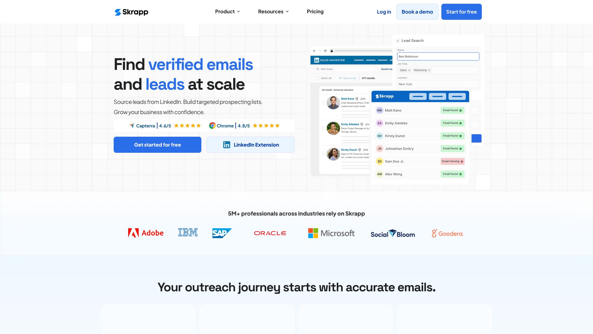 Skrapp screenshot