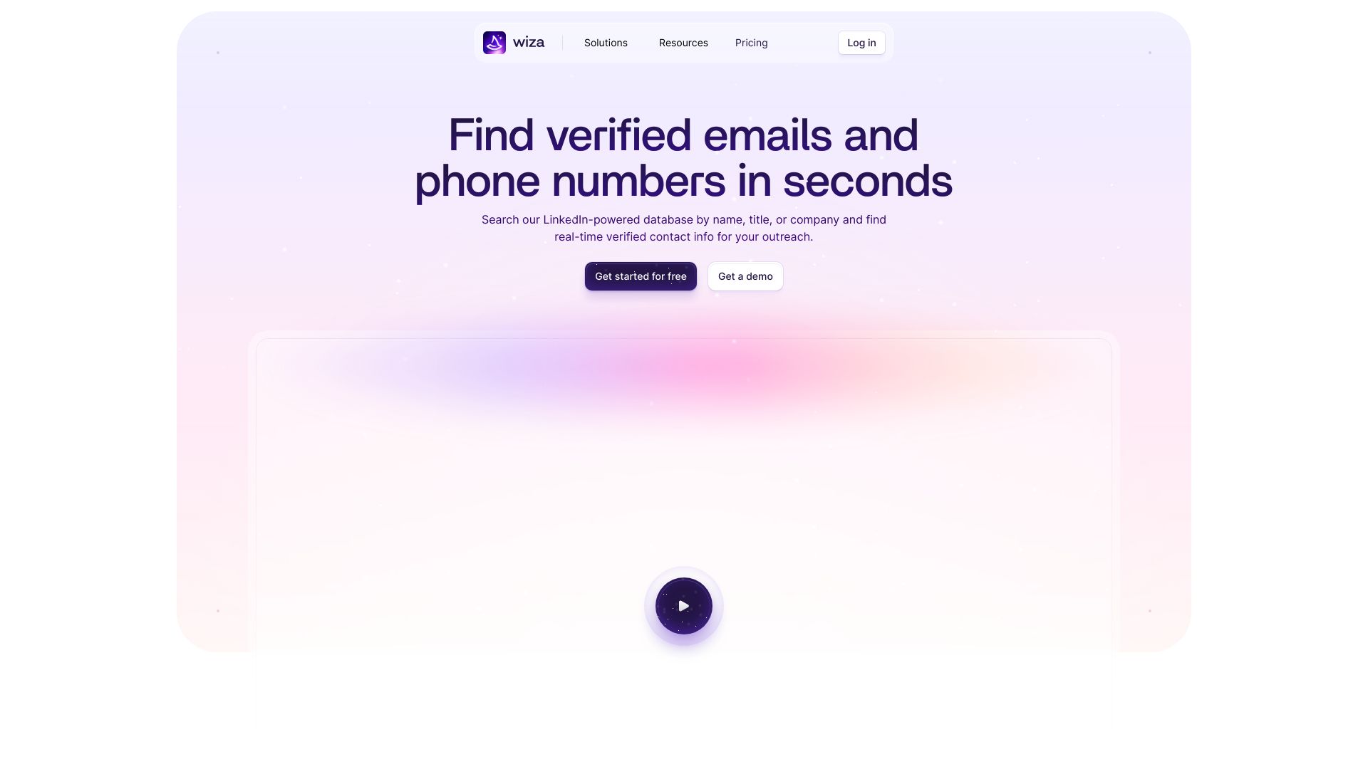 Wiza screenshot